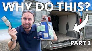 How to build a BUDGET Camper Van Part 2