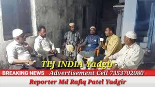 YADGIR: BJP District President Riyaz Ahmed India news question answer program Yadgir