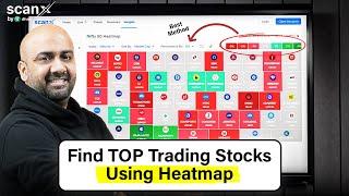 Identify Stocks to Trade from 5000+ Stocks Using Heatmap | Stock Selection Strategy | ScanX