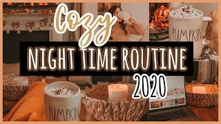 COZY FALL NIGHT TIME ROUTINE + CLEAN WITH ME  | COZYAHOLIC