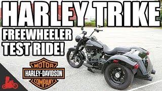 Harley-Davidson Trike Freewheeler Test Ride! (2017)