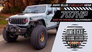 The World's FIRST 2024 AMW 707 | HELLCAT Wrangler [Turnkey Walkthrough]