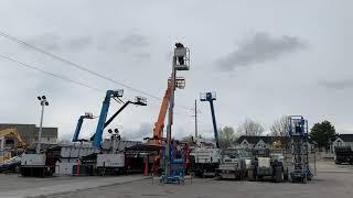 Personnel Man Lift Genie AWP-30S Aerial Manlift 30' Platform Electric 350 LB Capacity FOR SALE $3500