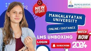 Mangalayatan University Online Distance Lms Unboxing | Mangalayatan University Online Student Login