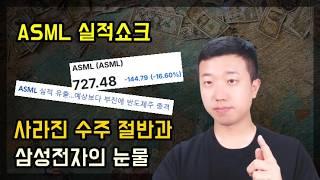 ASML 실적쇼크, 사라진 수주 이유를 찾았습니다