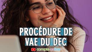 Procédure de VAE du DEC