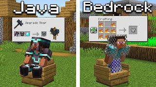 Java vs Bedrock but 2013 vs 2023