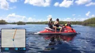 Sawgrass lake / St. Johns river ride with seaplane