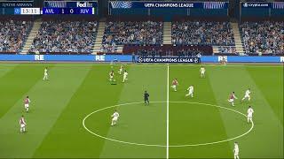 Football Life 2025 Gameplay UCL Full MOD. Aston Villa VS Juventus.