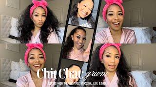 CHIT CHAT GRWM!!! GET TO KNOW ME A LITTLE MORE, GIRL TALK, VALENTINES DAY DECOR & MORE!