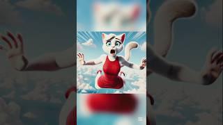 Mother cat Falling #shorts #cat