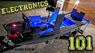 ELECTRONICS 101 for Jon Boat to Bass Boat | Full Walk Thru