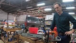 Stihl MS 500i Fuel Injected Chainsaw 1 Year Used Review Australia - How does the MS500i perform?