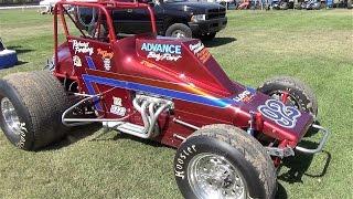 Andy Forsberg - Vintage Sprints  9-6-15  Calistoga Speedway