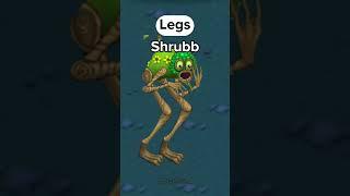 Monsters With The Longest Body Parts?!  #mysingingmonsters #shorts