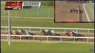 Samantha Fletcher won a 224-1 double at Century Mile race track in Canada |Yard Beat T.V.