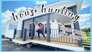 LUXURY MOBILE HOME SHOPPING!!! | BUYING MY FIRST HOUSE AT 25| House Hunting Vlog #4 *I'M SHOOK*