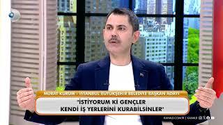 Ak Parti İstanbul Büyükşehir Belediye Başkan Adayı Murat Kurum İstanbul için projelerini anlattı!