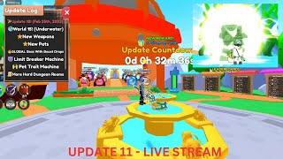 UPDATE 11 LIVE STREAM - SWORD FIGHTERS SIMULATOR
