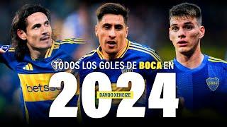 TODOS los GOLES de BOCA JUNIORS en 2024