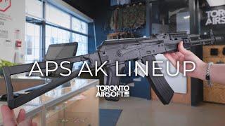 Excellent value steel body AK's. A look at the APS AK LINEUP - Torontoairsoft.com