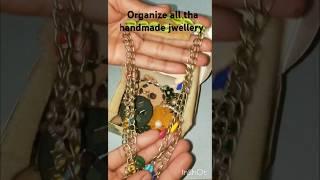 Pack all the handmade jewellery of wedding season #shortvideo#diycrafts#diy  #diyhandmade