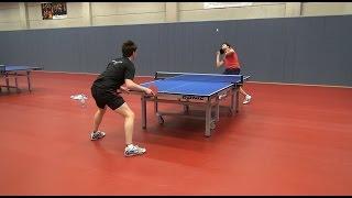 Dimitrij Ovtcharov vs TableTennisDaily's Dan!