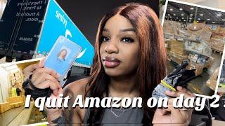 I quit amazon after 2 days & here's WHY ! | Amazon Warehouse | Fluid Load