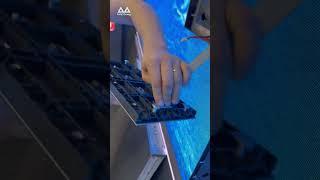 LED display makes your wall more vivid!#MileStrong #ledscreen #ledvideowall #leddisplayfactory