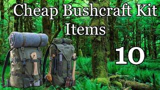 10 Cheap Bushcraft Kit Items I Actually Use