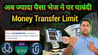 अब ज्यादा पैसा भेज ने पर पाबंदी | Money Transfer Limit in Saudi Arabia | Bank transfer limit