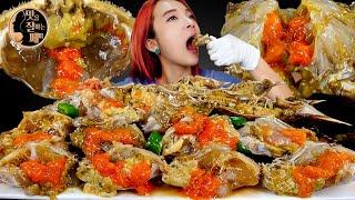 [Mukbang]알이 꽉찬! 당진 명품 간장게장먹방!서해안 꽃게장 밥도둑! Soy Sauce Marinated Crabカンジャンケジャン korean food ASMR | 쎄미