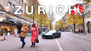 A November Day in Zurich | Relaxing Walking Tour Through Switzerland’s Beauty 