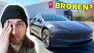 My BRAND NEW 2024 Model 3 is broken...