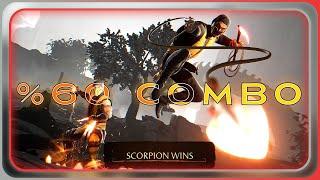 Landing a %60 COMBO with SCORPION  - Mortal Kombat 1 Gameplay