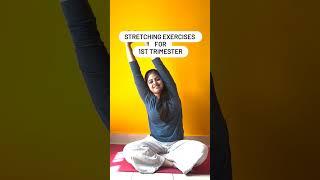 Just pregnant? Here are the best stretching exercises in your 1st trimester#pregnancy #pregnancytips