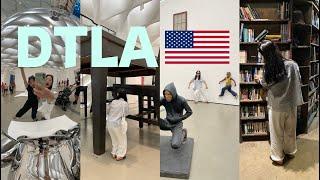 #11 다운타운 엘에이(DTLA)의 모든 것 🩵 | 그랜드센트럴마켓 | 엔젤스플라이트 | 더브로드 | 블루보틀 | 더라스트북스토어 | 쵸바니 |