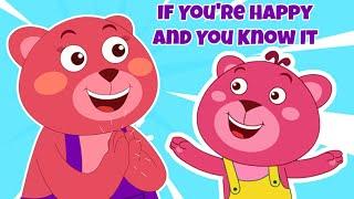 If you are happy | kids songs | toddlers rhymes | English nursery rhyme #ifyouarehappy