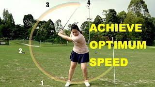 Achieve Optimum Swing Speed - Golf with Michele Low