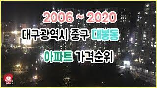 대구 중구 대봉동 아파트 실거래가 ▶ 매매 가격 순위 TOP 20