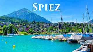 Spiez, Switzerland 4K - One of The Most Charming Towns in Europe, Unbelievable Places you Must Visit