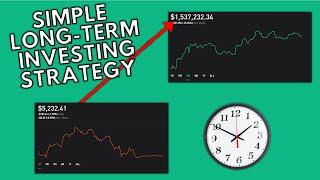 MAKE MONEY EASILY IN THE LONG RUN - Simple Long Term Investing Strategy- Robinhood Portfolio Update