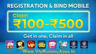 YES VIP RUMMY APK – Get ₹100 – ₹500 Bonus | NEW RUMMY APP | NEW TEENPATTI APP TODAY | sign-up bonus