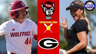 NC State vs #12 Georgia Highlights | 2025 College Softball Highlights