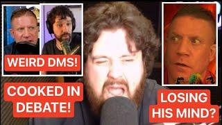 THE MMA GURU REACTS TO LEAKED SUSPECT DMS FROM JESSE ON FIRE AFTER GETTING COOKED IN DESTINY DEBATE?