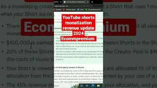 How To Apply For YouTube Shorts Monetization update 2023  & Earn Money From YouTube Shorts