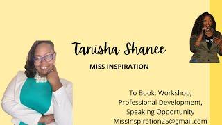 Meet Tanisha Shanee: Raise Your Confidence