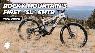 Rocky Mountain SL eMTB - Instinct Powerplay SL First Look Tech Check