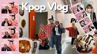 vlog ⋆｡° enhypen concert prep, txt album unboxing, photobooths