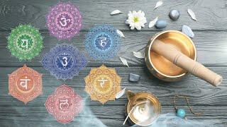SINGING BOWL CHAKRA MUISIC｜All 7 Chakras Healing｜6Hrs Chakra Sleep/Meditation BGM